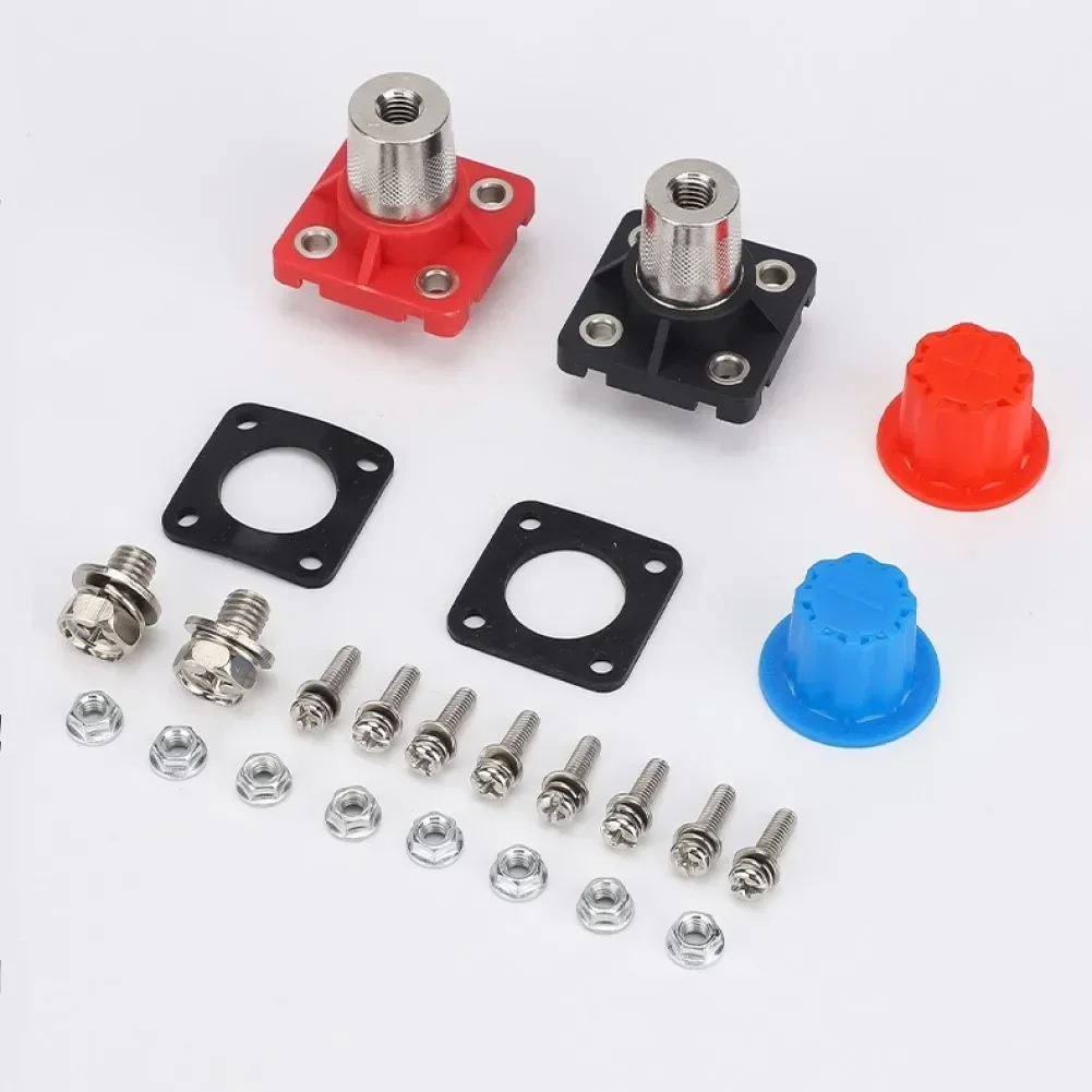 2PCS 250A High Current Energy Storage Lithium Battery Conical Copper Terminal Connector Electric Equipment Accessories image 2