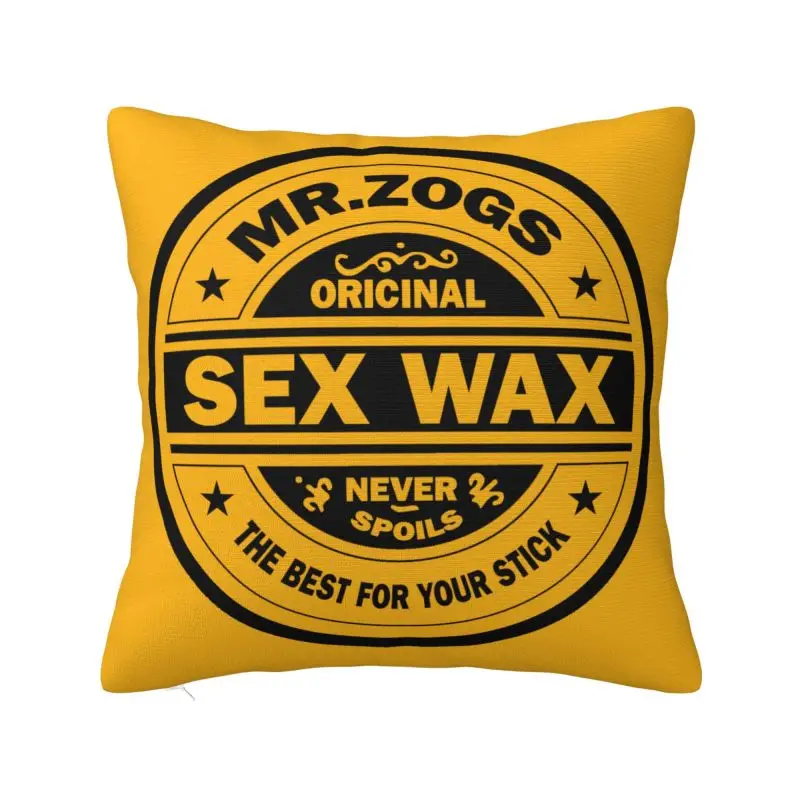 Mr Zogs Sex Wax Throw Pillow for Living Room Modern Cushion Cover Square Pillowcase