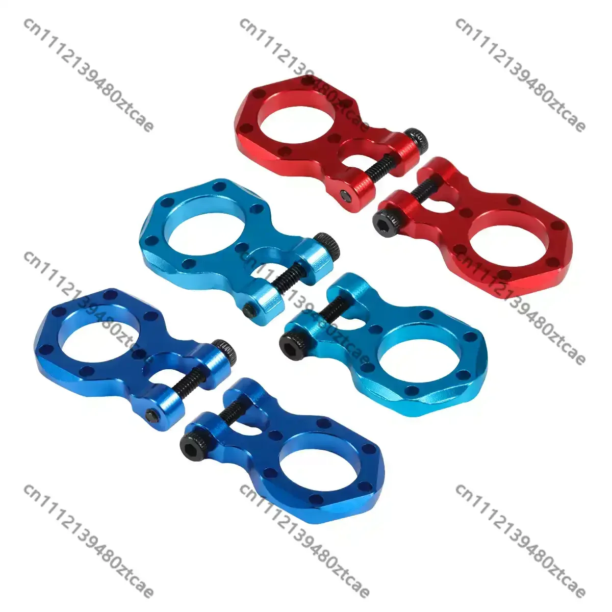 1/10 RC Simulation Off-Road Crawler Metal Trailer Tow Hook Rescue Buckle Scale Decorative Upgrade Accessories