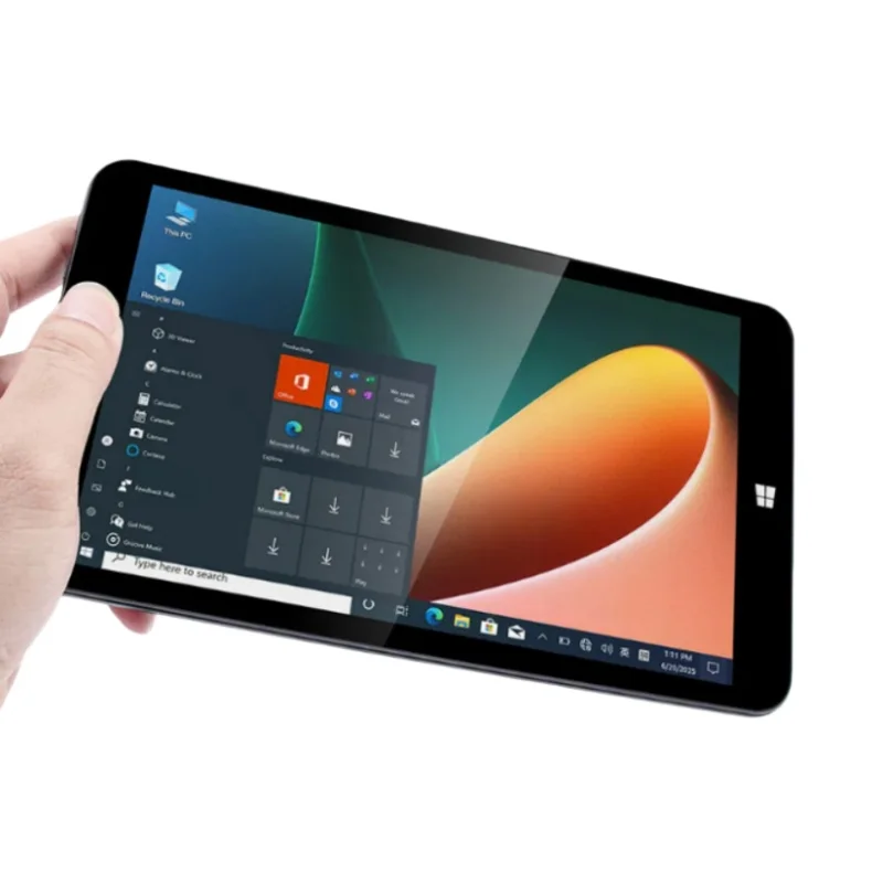 Tablettes Windows 10 8" 64 bits 8 Go de RAM 128 Go de ROM Intel Atom x5-Z8300 Quad Core double caméras 1280 x 800 IPS WIFI