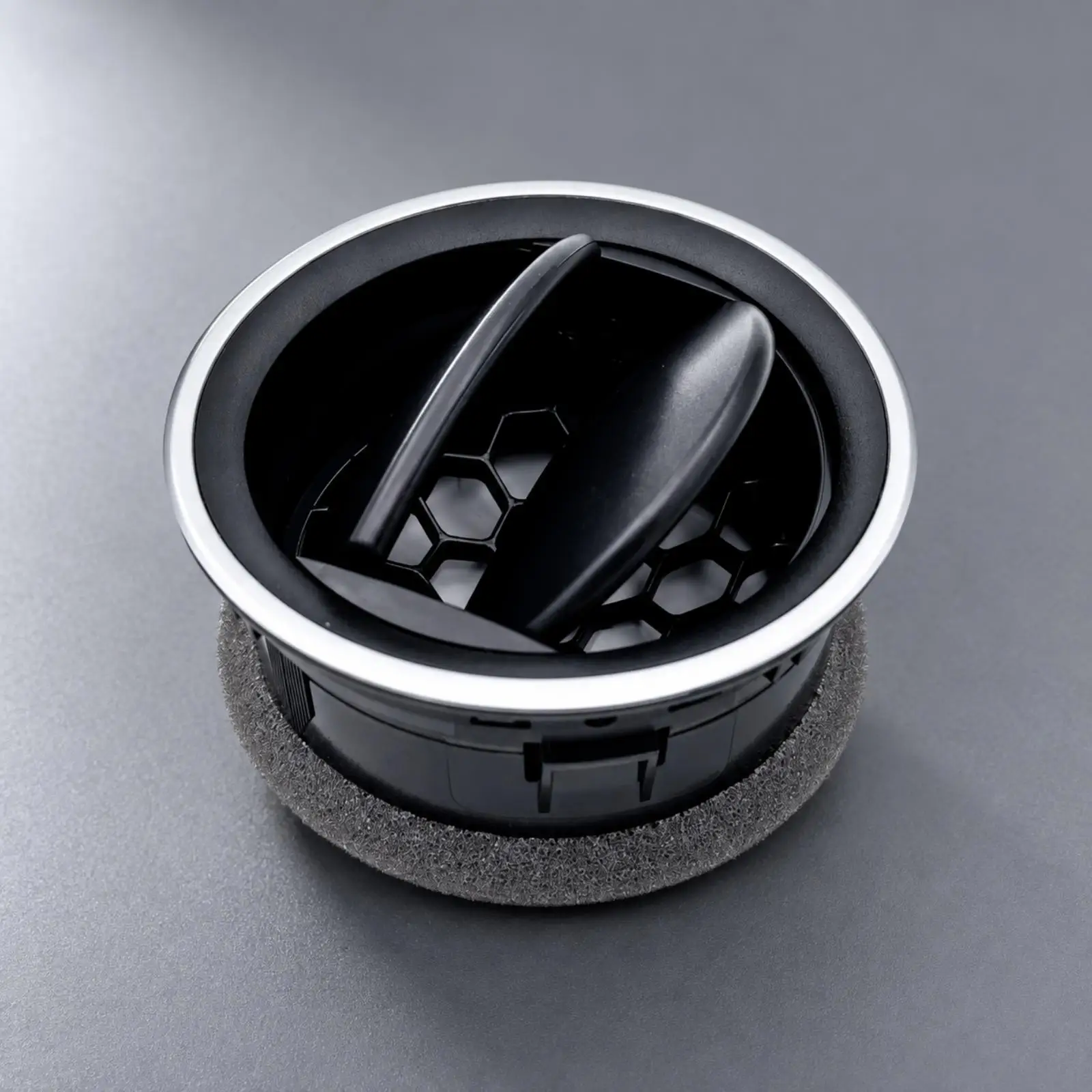 Car Ventilation Outlet Replacement for German Pickup Truck Dashboard 2010-2015 with Adjustable Airflow and Black Finish