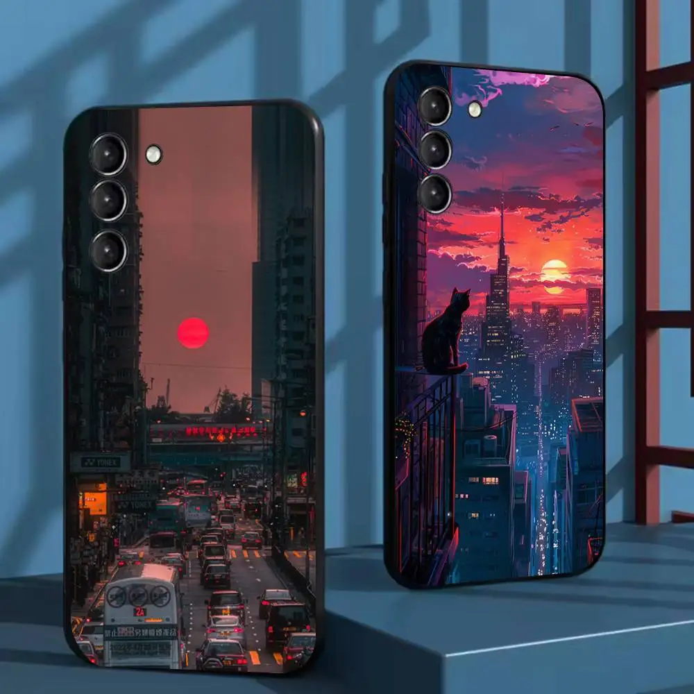 Sunset Scenery Phon…