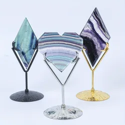 Twelve Zodiac Bohemian Crystal Display with Removable Metal Base-perfect for Home, Office and Party Decor
