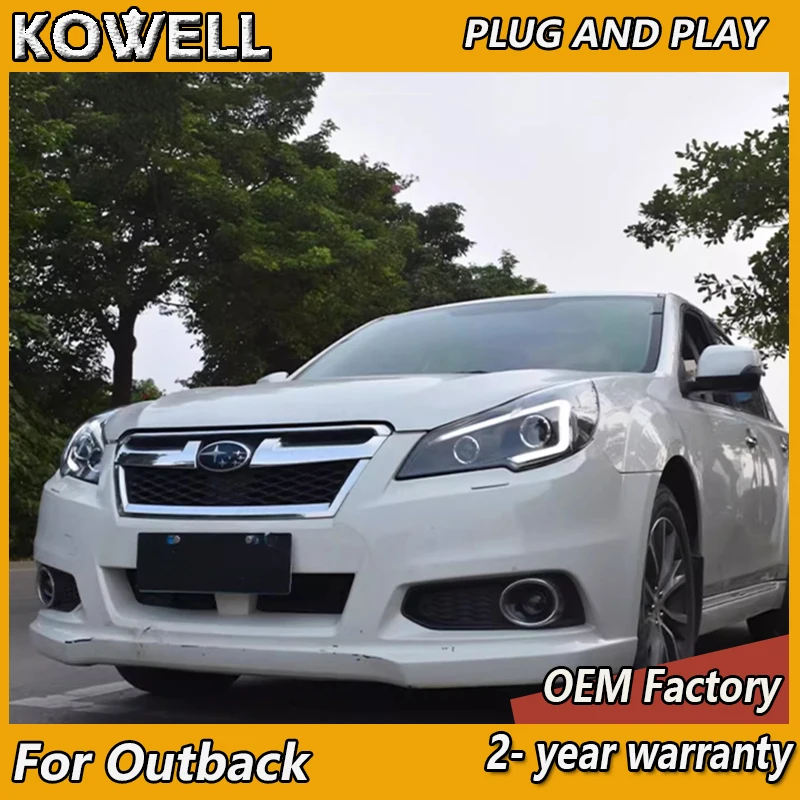 Car Styling for Subaru Outback Headlight 2010-2017 Legacy Head Lamp DRL Turn Signal Low High Beam Projector Lens