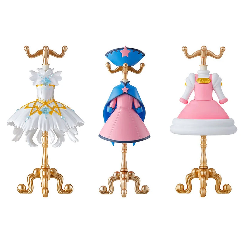 

Bandai 3PCS Gashapon Card Captor Sakura 03 Anime Toys For Kids Action Figure Gifts Collectible Model Desktop Modeling Ornaments