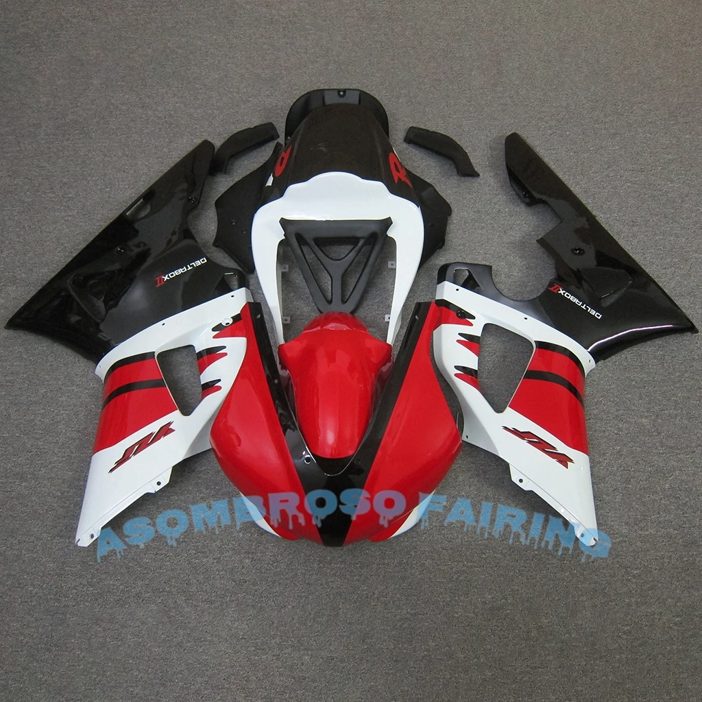 Motorcycle Whole Fairings Kit for YAMAHA 1998 1999 YZFR1 YZF R1 98 99 ABS Plastic 100% Fit Injection Chinese Bodywork Black Red