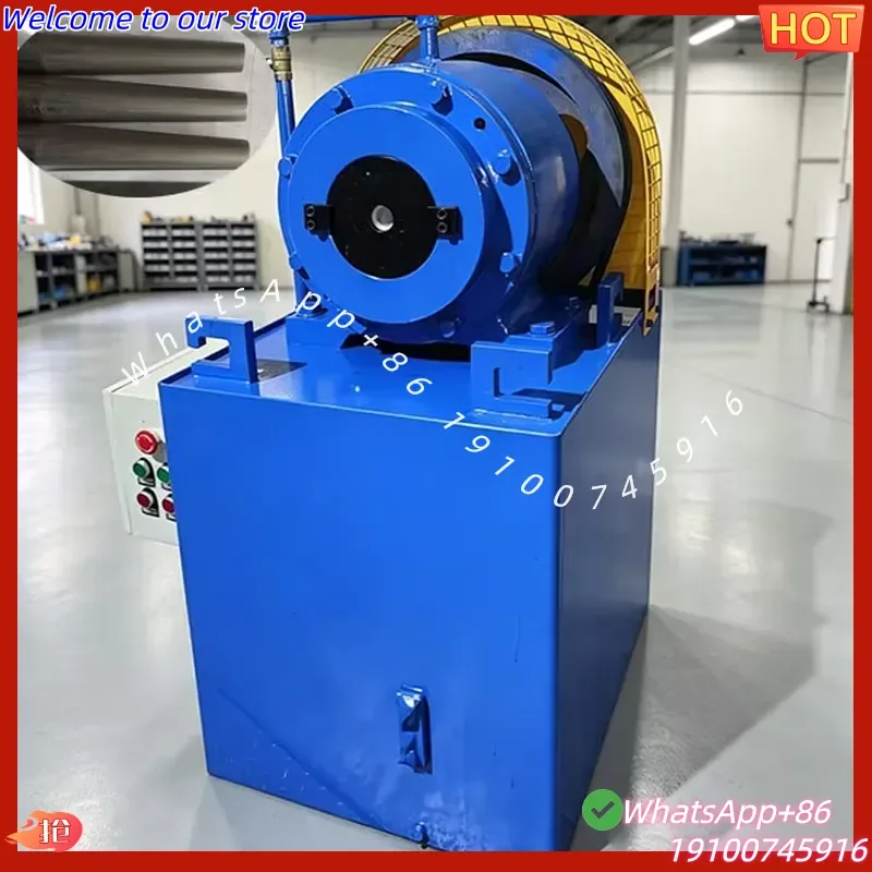CE Certification Good Quality 4KW Tube Shrinking Machine 50mm Diameter Automatic Pipe End Forming Conical Tube Reducing