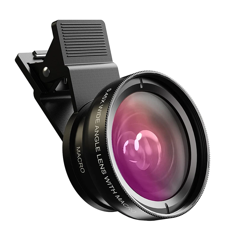 APEXEL Camera Phone Lens 12.5x Macro Mobile Lens 4K HD Phone Wide-Angle Lens for iPhone Samsung all Smartphone