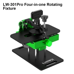 Luowei LW-301Pro Multifunctional 4 in 1 Rotating Fixture LCD Screen Separator for Phone Rear Cover Glass Disassembly Clamp