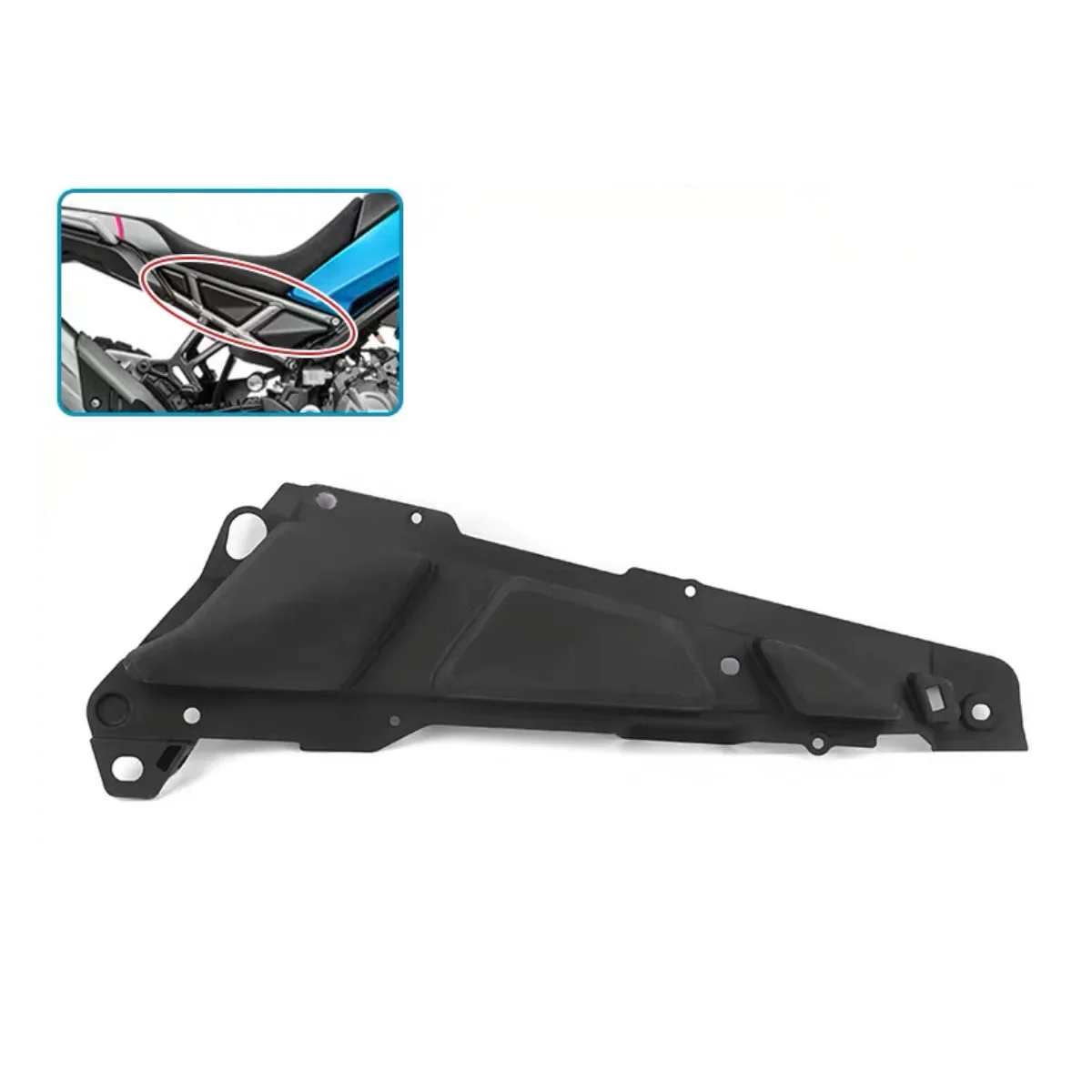 Fit For CFMOTO 450MT MT450 CF400-8 Frame left right decorative panels/rear tail cover left right shields plastic air deflectors