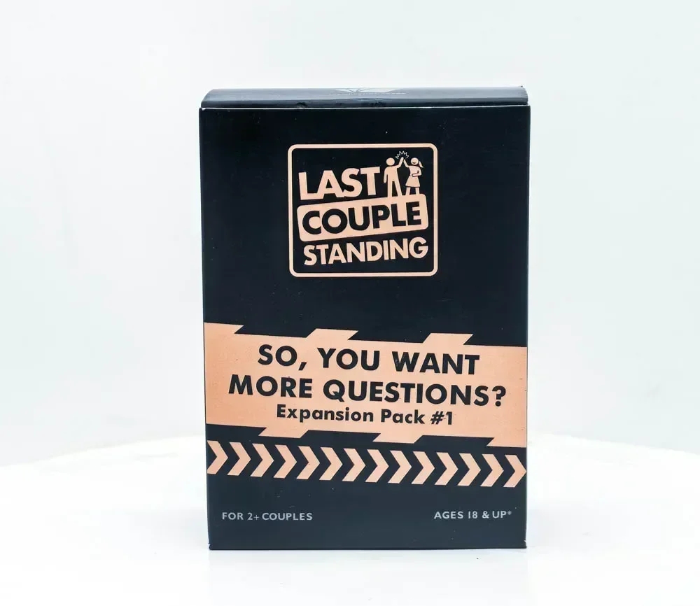 Last Couple Standing Expansion Pack 1 So You Want More Questions Pack Card Game Couple Party Game A Night of Fun and Energetic