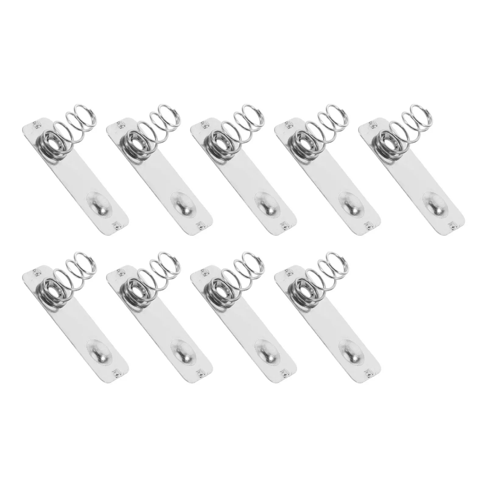 

10PCS Box Connectors Stable Connection AA Contacts DIY Cable Adapter Spring Replacement Toy Electrical
