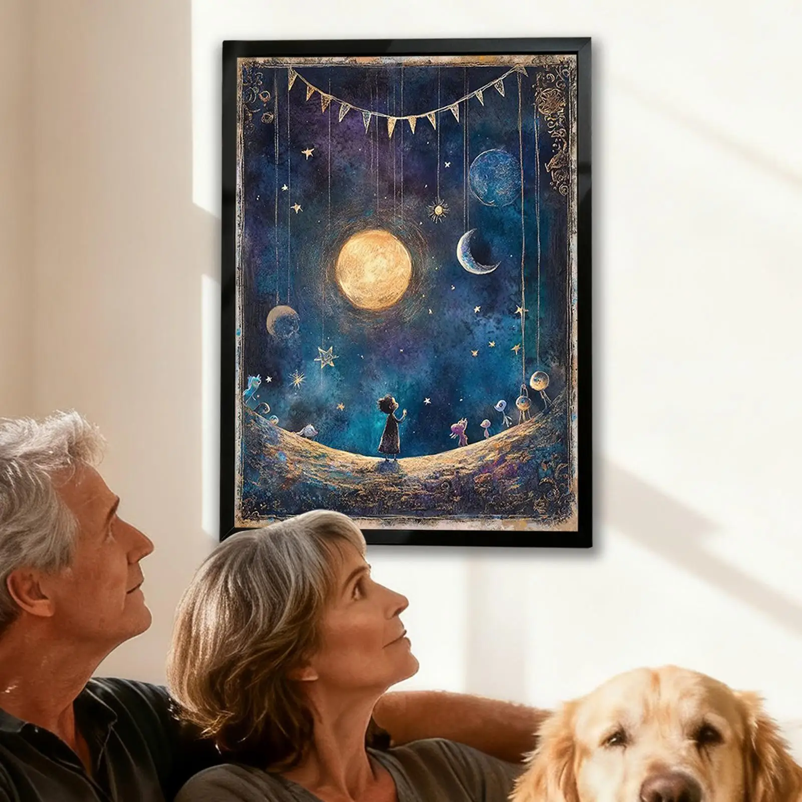 スターナイトパズル 1000ピース 27.5×20インチ 1000ピース ロマンチックグリッターおもちゃ グリッターパズルセット 子供 大人 家族向け