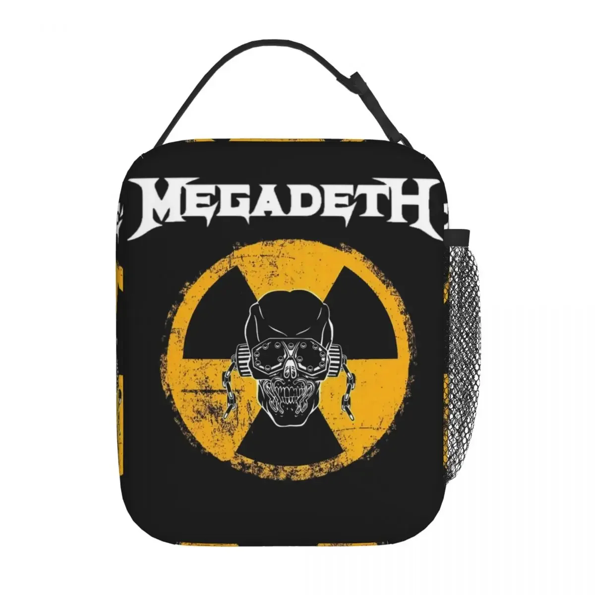 Insulated Lunch Box MegaDanger Megadeth Heavy Metal Band Accessories Lunch Container Fashion Cooler Thermal Bento Box For School