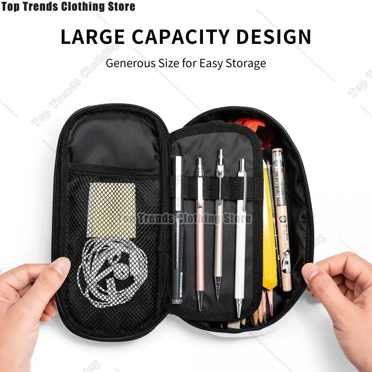 مقلمة مريم العذراء الكورية فتاة صبي سعة كبيرة الكاثوليكية سيدة غوادالوبي صندوق رصاص الطلاب القرطاسية