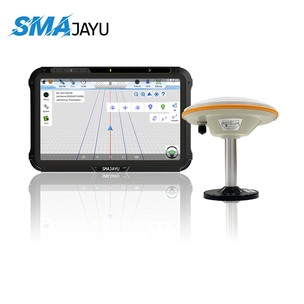 

SMAJAYU JY100 Tractor Guidance System with Precision GPS GNSS Antenna, 10cm accuracy by PPP