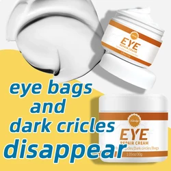 Eye Cream Bags Removal Dark Circles Puffiness Away Work Under Eyes