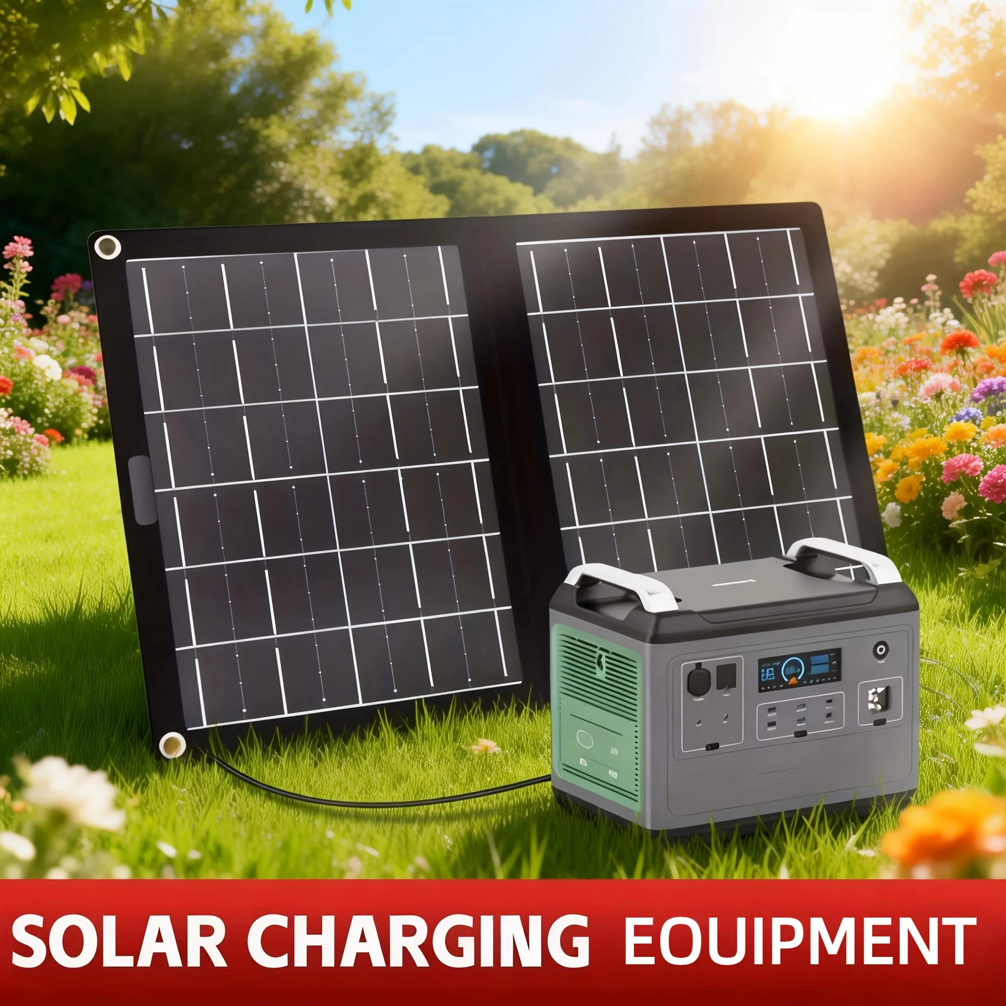 

30W Portable Solar Charging Panel, 2-in-1 Folding Design, with USB Charging Port, No Operation Required. Suitable for Charging Smartphones, Tablets, And Action Cameras. Compact And Lightweight, Ideal for Outdoor Activities, Camping, Travel, RVs