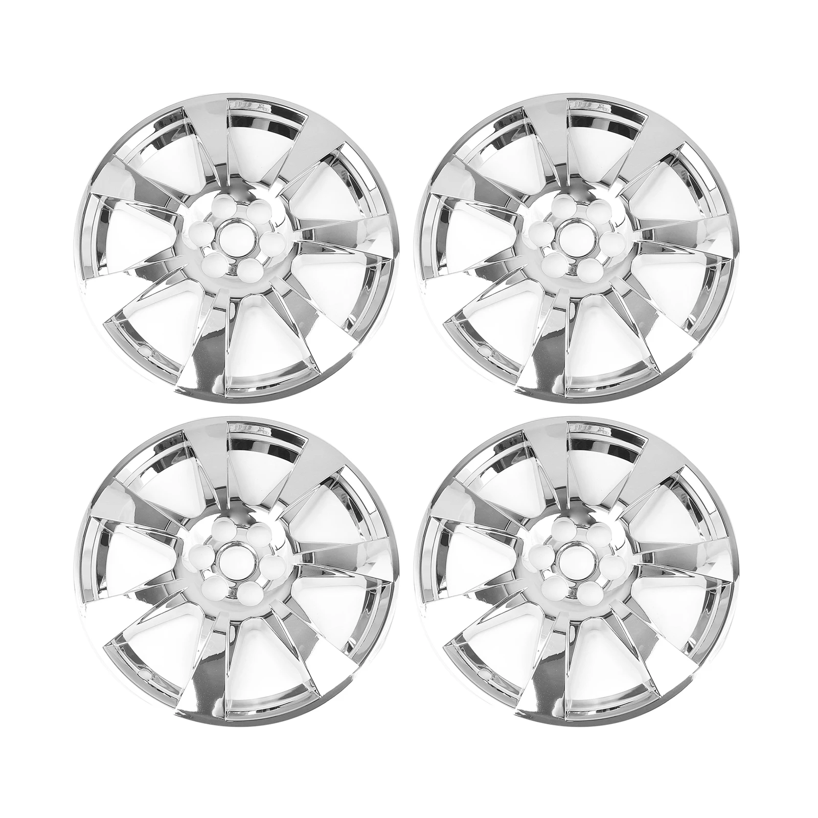 

Chrome 4PCS/Set 20" Hubcaps Exterior Rim Rays VR Tyre Tire Wheel Hub Cover Lap Cap Clad Body Kit For Cadillac SRX 2010 2011 2012