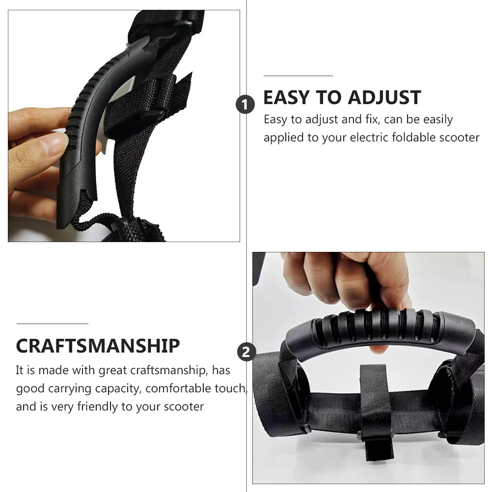 Roller-Handgurt für elektrische Klapproller, leistungsstarkes ABS-Nylon, tragbarer Tragegriff, bequem, leicht