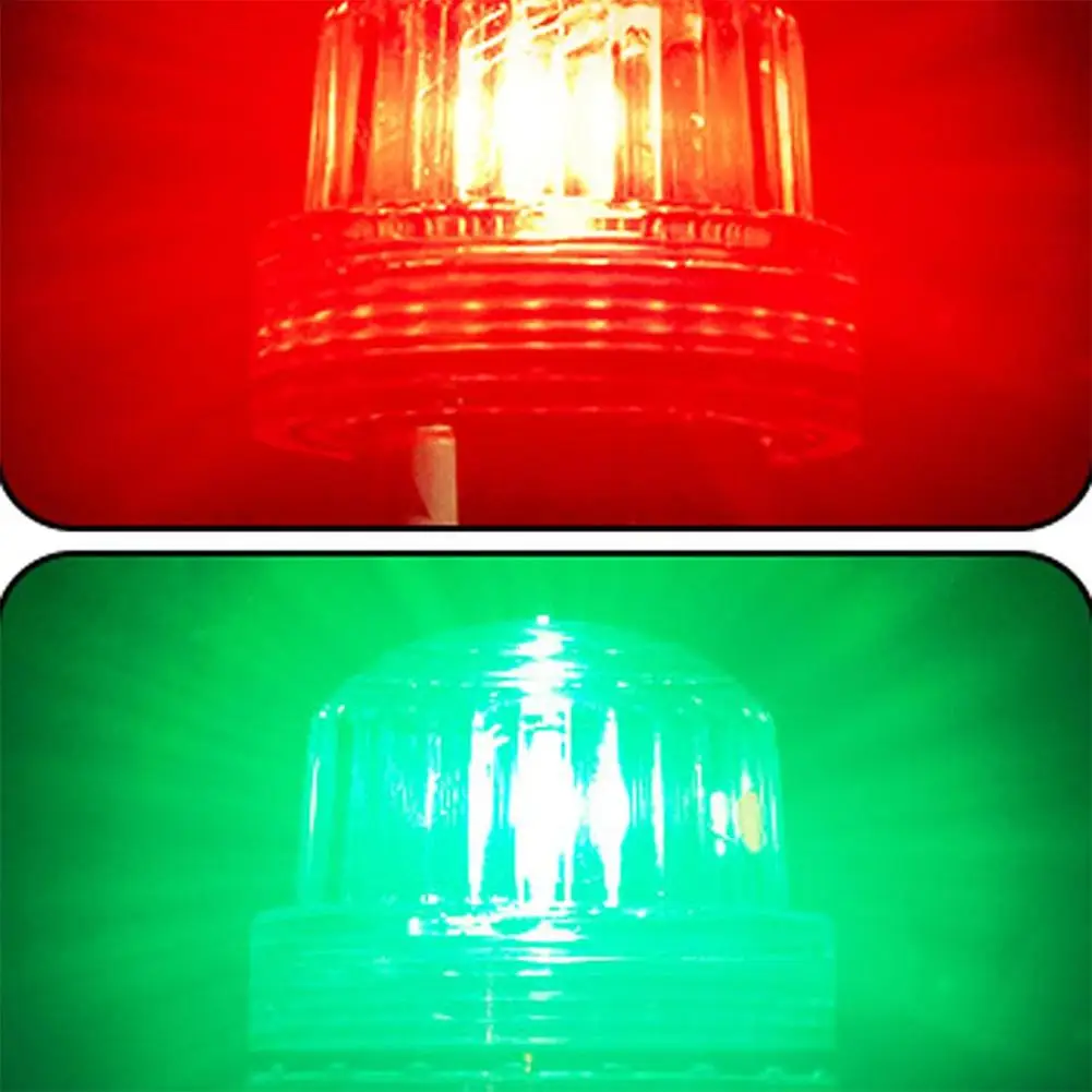 جديد الشمسية المحيط مصباح إشارة الملاحة مصباح إشارة مقاوم للماء فلاش LED ليلة تحذير ضوء يخت وملحقات قوارب الصيد