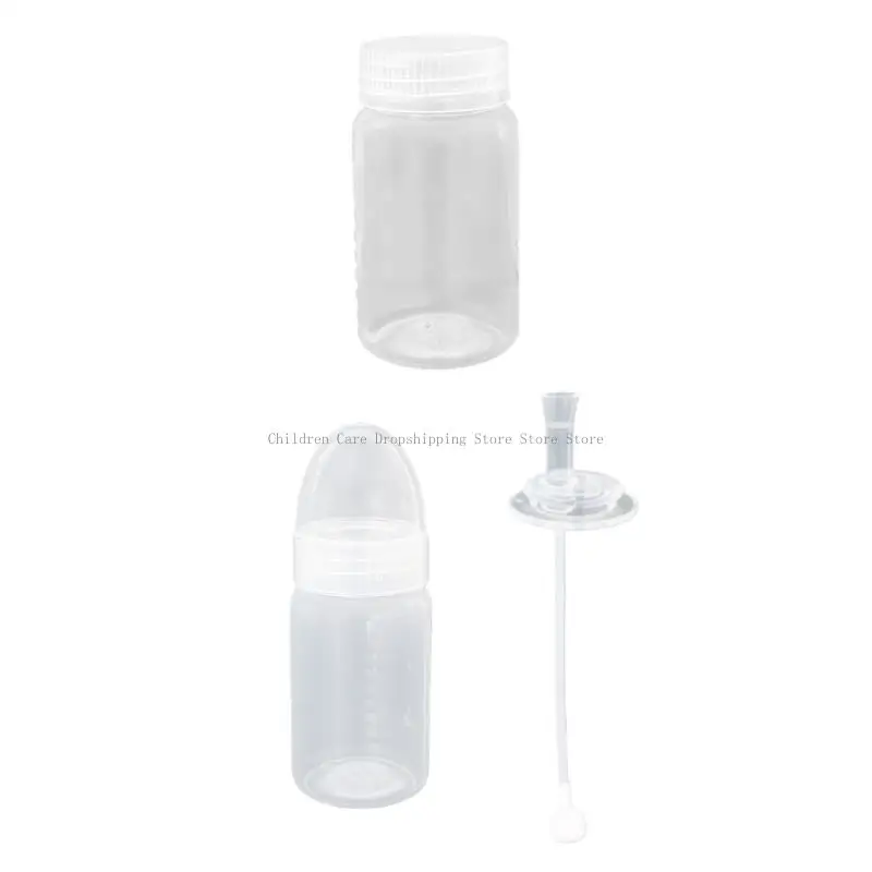 

Travel Friendly Baby Formula Holder Leakproof Seal 100ml Powder Container Dishwasher Safe Lightweight PP Plastic for Infants