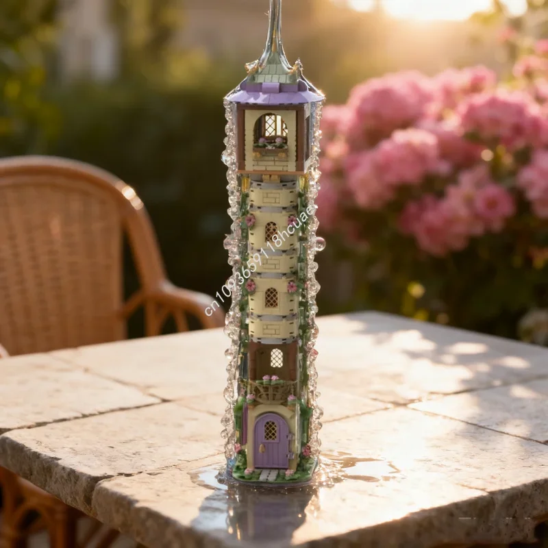 

539pcs MOC Fantasy Princess Tower S Disneieny Model Building Blocks Architecture DIY Creative Christmas Gift Idea Toy Brick