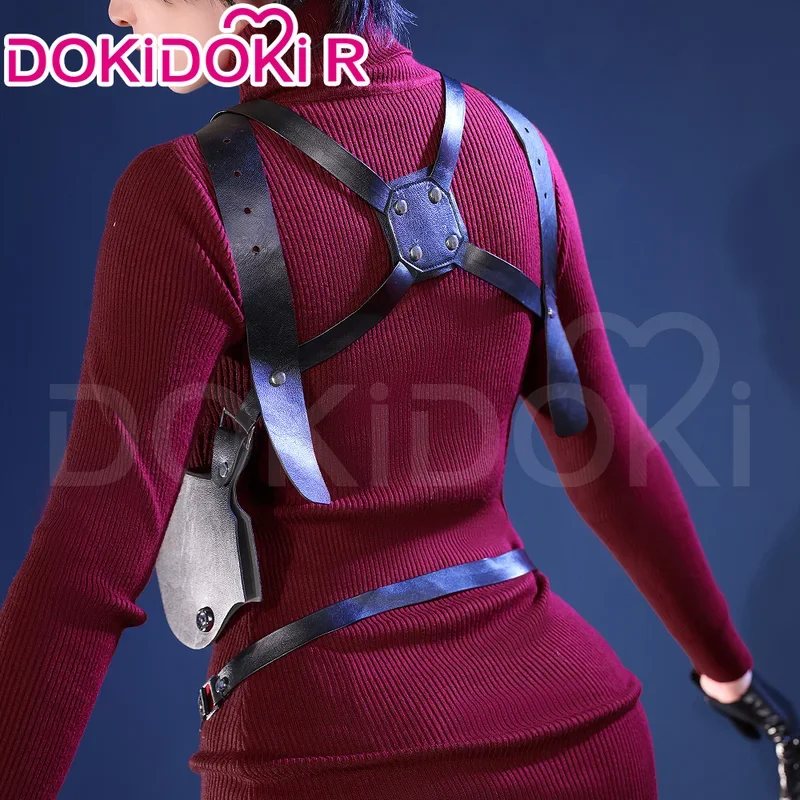 In stock ADAA WOGG cosplay game costume cosply xs-3xl 】 DOKIDOKI-R women sexy sweater dress ADAA cosplay plus size