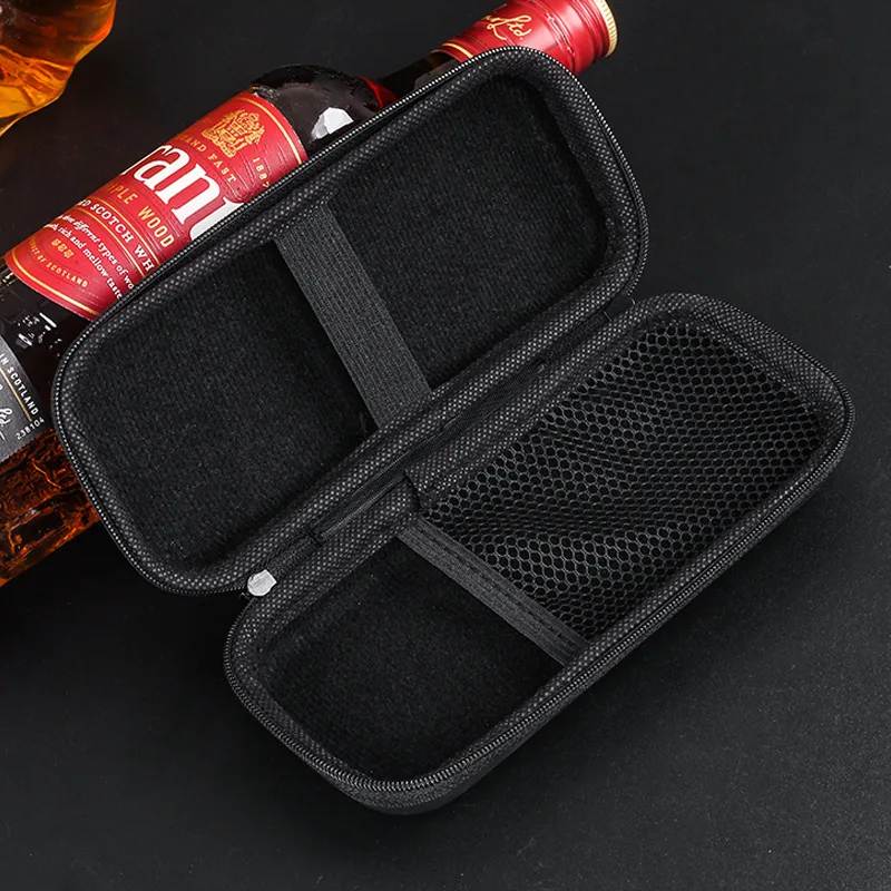 Portable Small Humidor Cigar Case Six-pack Cigar Bag for Outdoor Travel Accessories