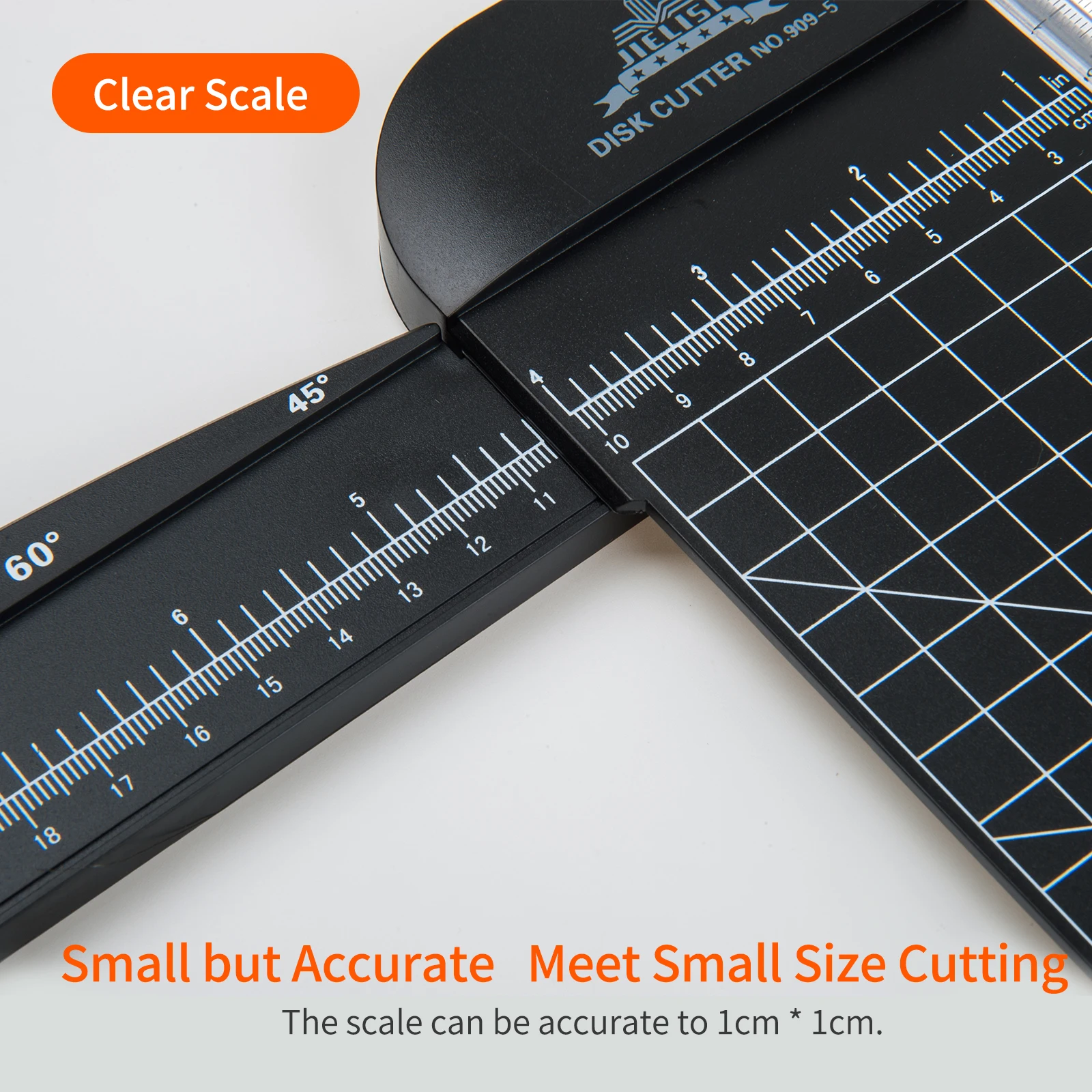 JIELISI A4 Portable Paper Trimmer Paper Cutter Cutting Machine 12.2 Inch Cutting Length for Craft Paper Card Photo Laminated Pap