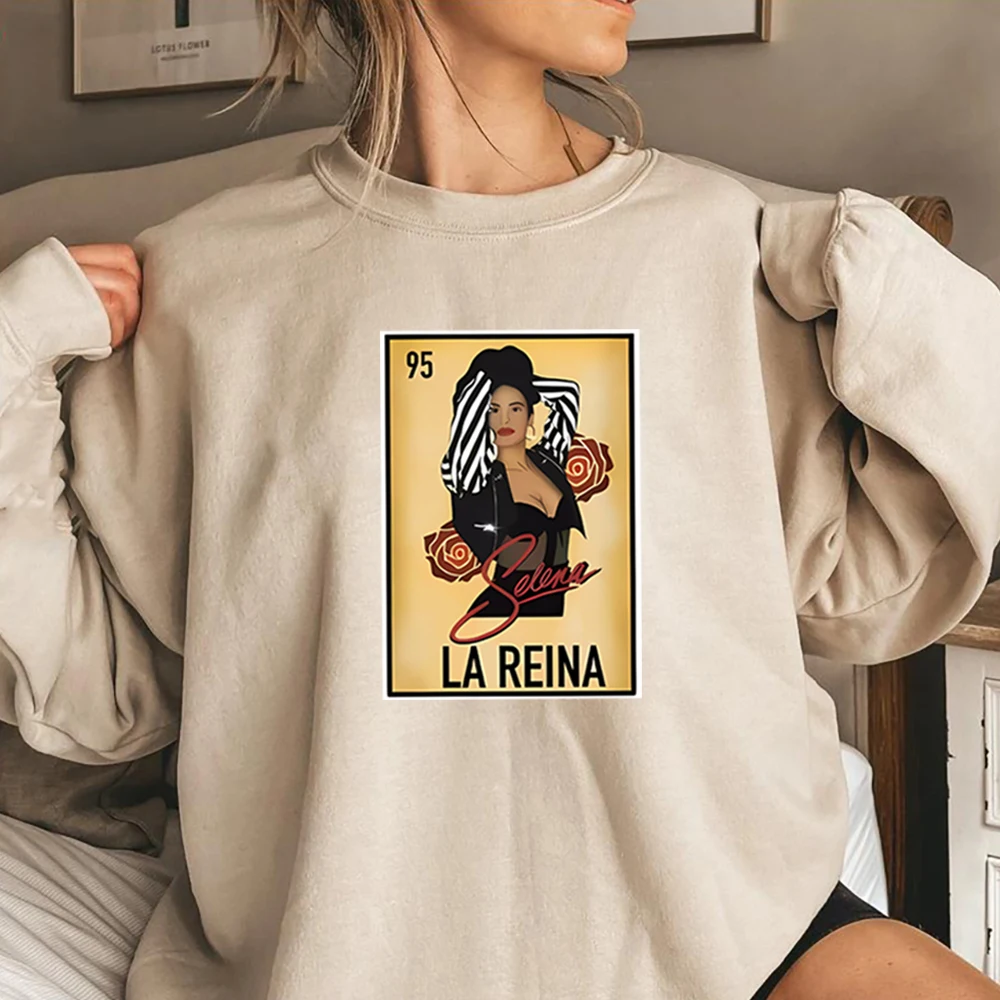 

Como La Flor Sweatshirt Selena Quintanilla Hoodie Como La Flor Pullover Selena Graphic Sweater Music Lover Crewneck Sweatshirts