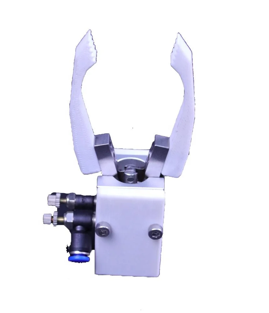 

China Robotic Arm Two-finger Air Pneumatic Claw Suction Cup Robot Accessories
