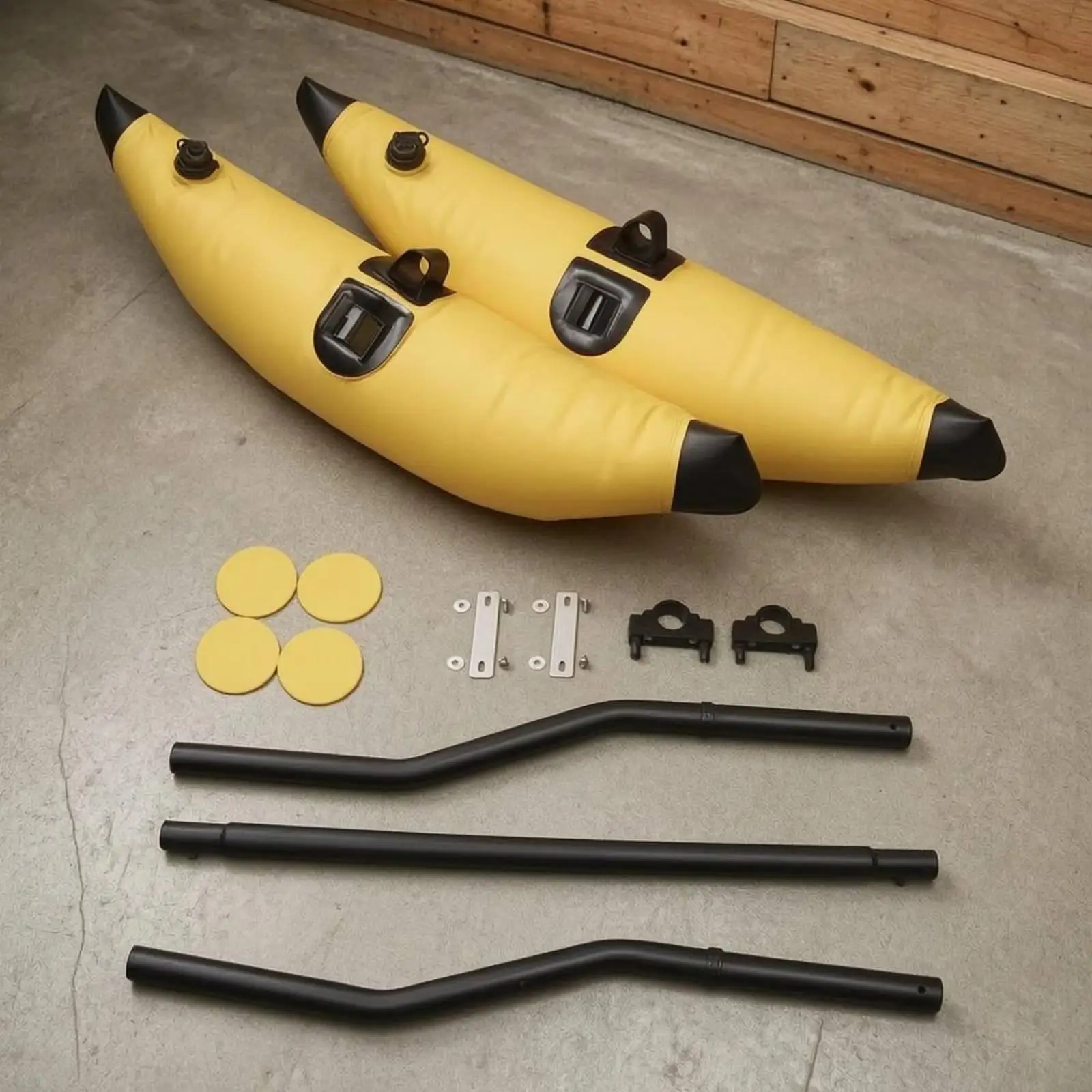 Inflatable Boat Stabilizer Float Kayak Outrigger Kit for Canoe PVC Craft Balance Control