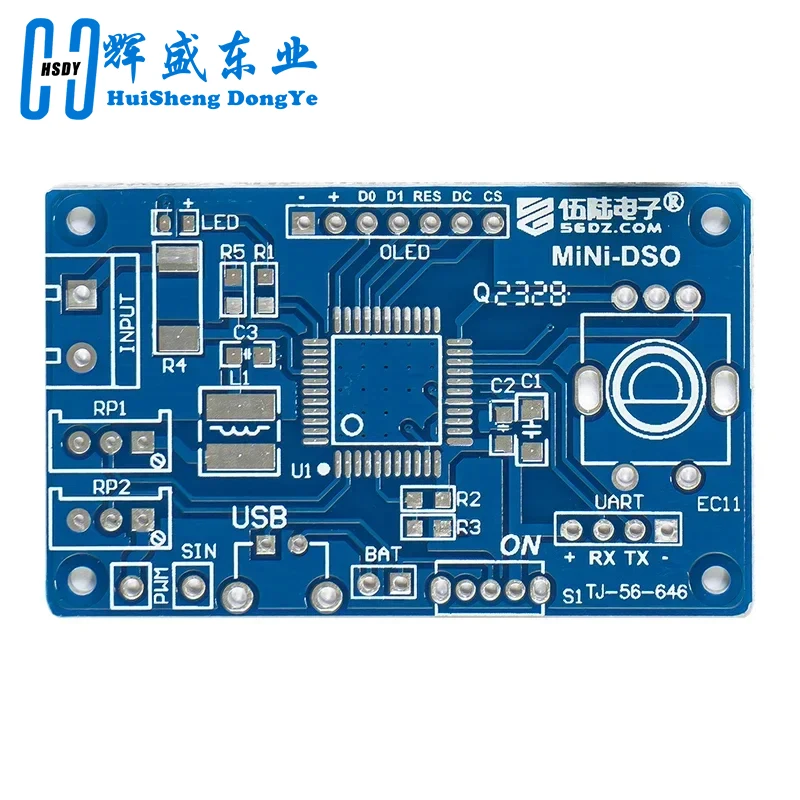 Imagem -06 - Mini Kit Osciloscópio Lcd dos Single Chip Microcomputador Treinamento de Soldagem Eletrônica e Produção de Peças Soltas Stc8k8a