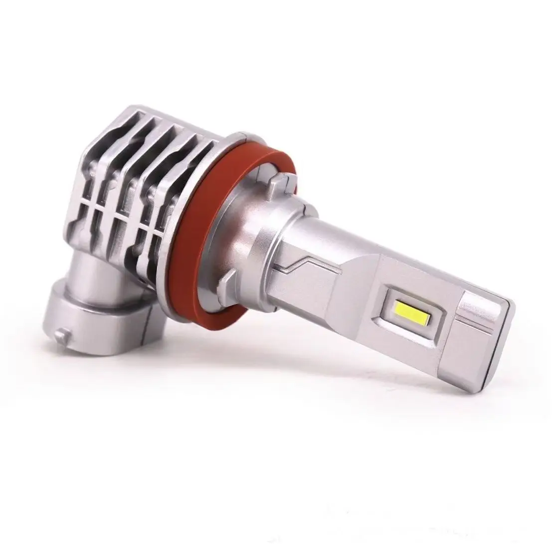 2x18000LM H7 LED لمبة 1:1 حجم صغير رئيس مصباح لاسلكي CSP LED رقائق H7 سيارة LED المصباح لمبة 6000K الأبيض 12 فولت