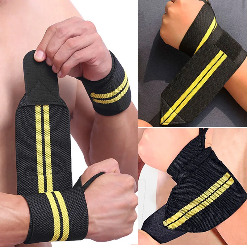 2023 Sports Wrist Guard Weightlifting Bandage Wristband Support Outdoor Fitness Sport Wrist Wrap Bandage Hand Support Wristband