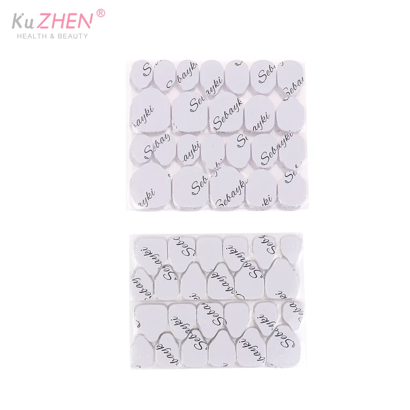 10Sheets Double-Sided Nail Adhesive Stickers Waterproof Breathable Transparent False Nail Glue Sticker Jelly Nail Tips DIY Tools