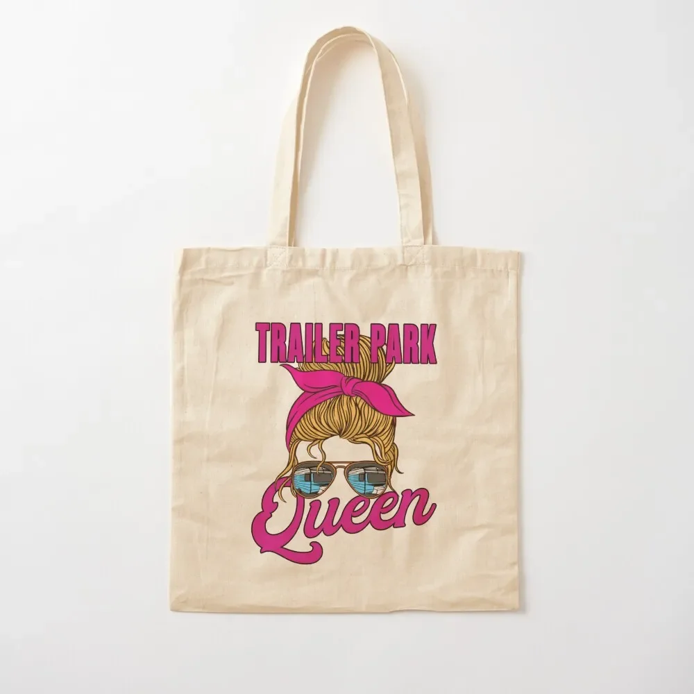 

Trailer Park Queen - Cute Funny Camper Girl Retro Vintage Style Tote Bag Cloth bag Shopping bags Cloth bags Tote Bag