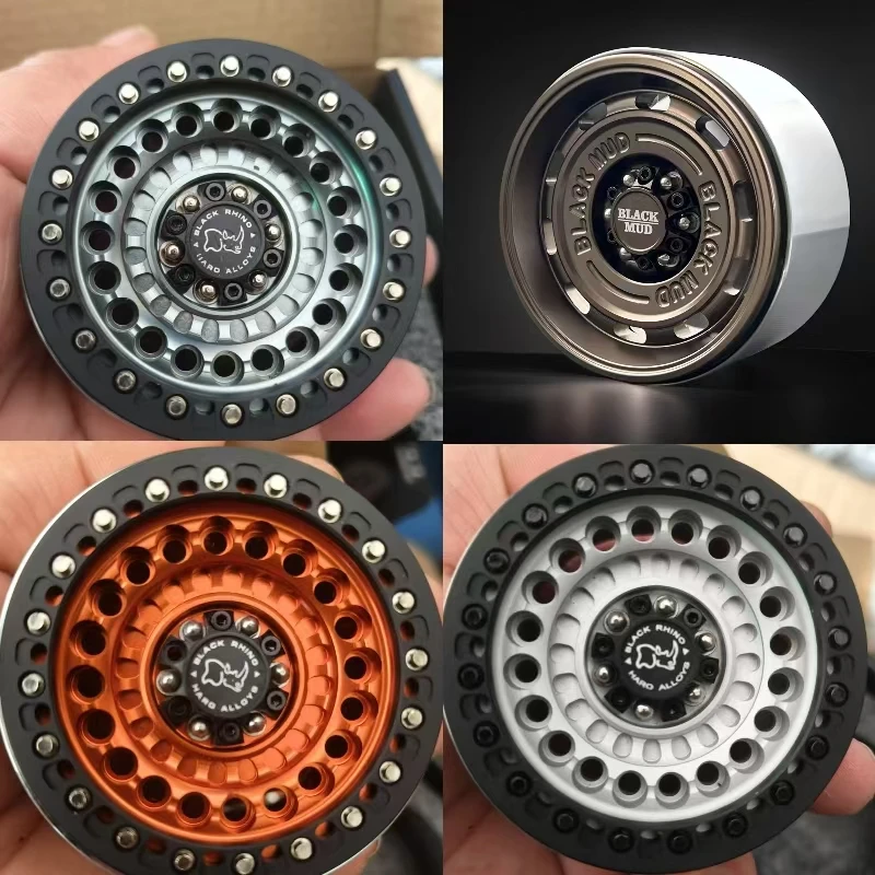 

2.2inch Rhino metal wheel hub for 1/10 RC Crawler Car AXIAL SCX10 TRX4 Defender RC4WD D90 D110 VS4 JIMNY Tank 300 TRX6 TF2 Parts