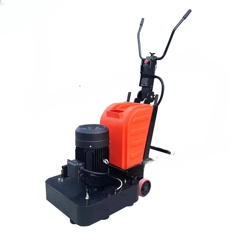 Epoxy floor grinding and polishing machine 12-head vacuum grinding machine, wet and dry concrete floor grinding machine