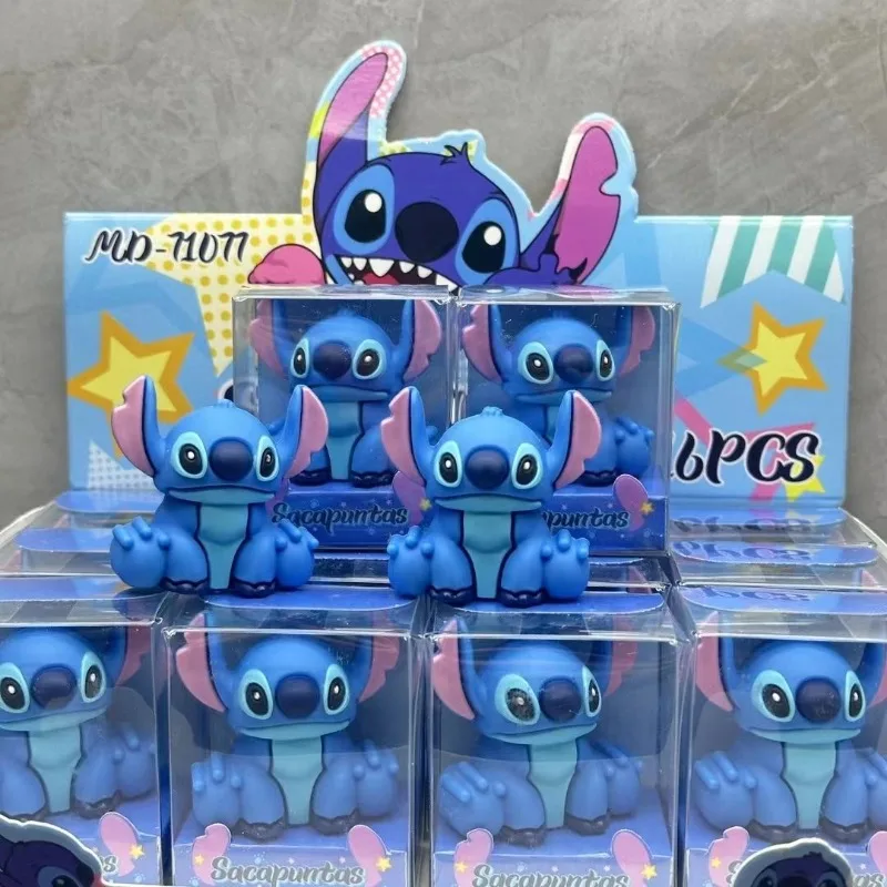 Stitch boys and girls new cute creative cartoon style compact portable durable learning stationery supplies pencil sharpener