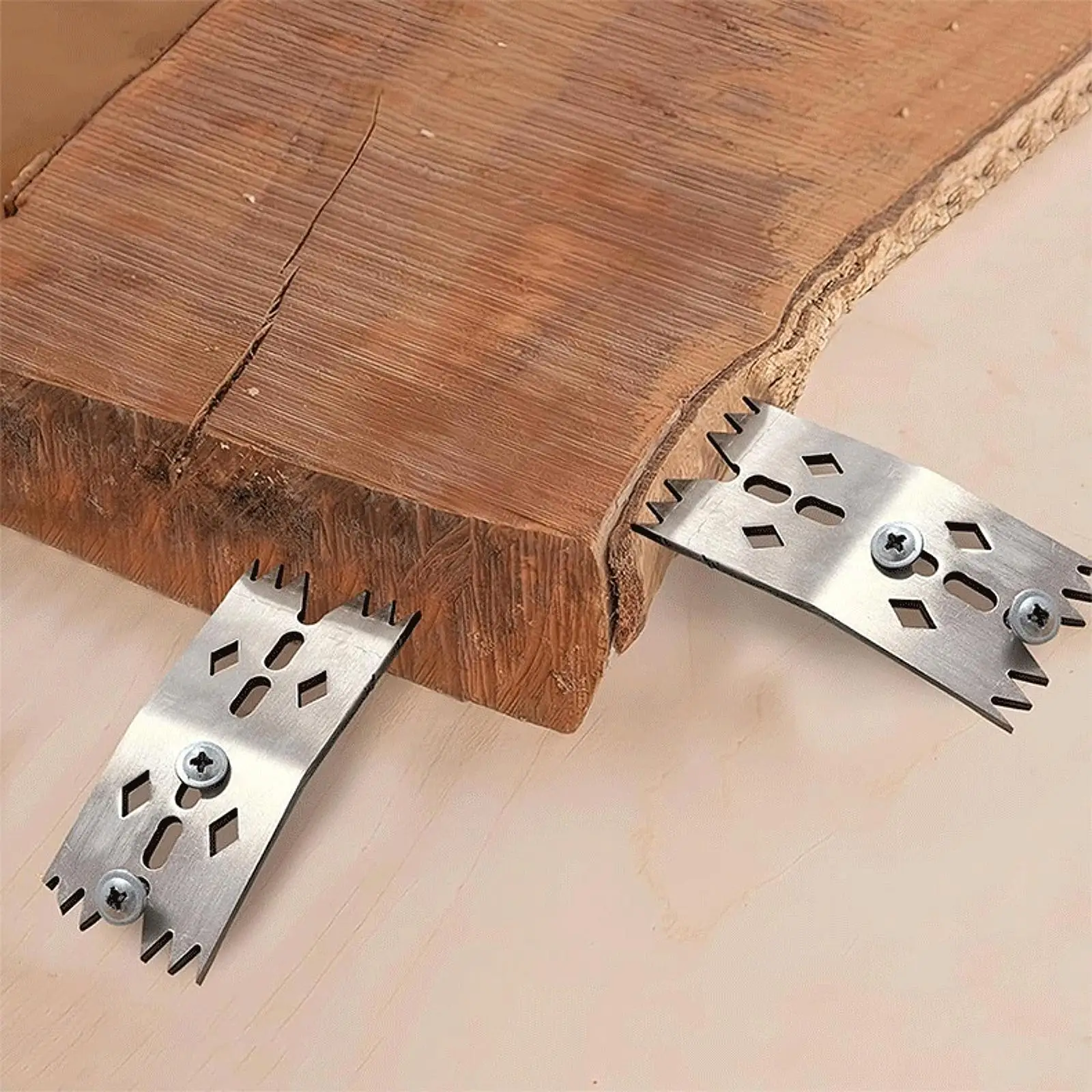 

6Pcs Woodworking Limit Clamp Set Clamping Dogs for Slab Flattening Mill