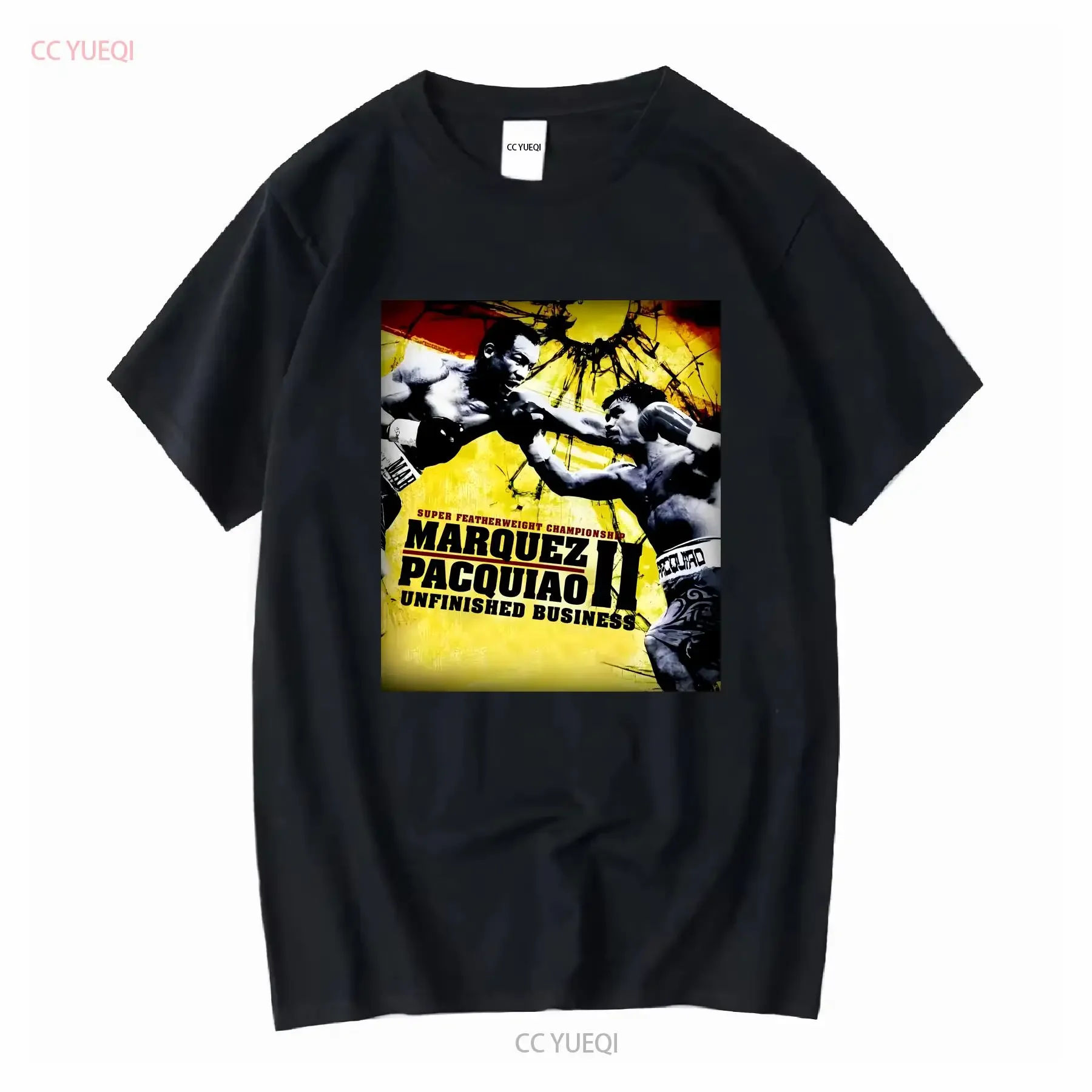 Vintage Manny Pacquiao Vs Marquez 2 T Shirt Size L long or short sleeves vintage Washed Soft Stylish streetwear fashion