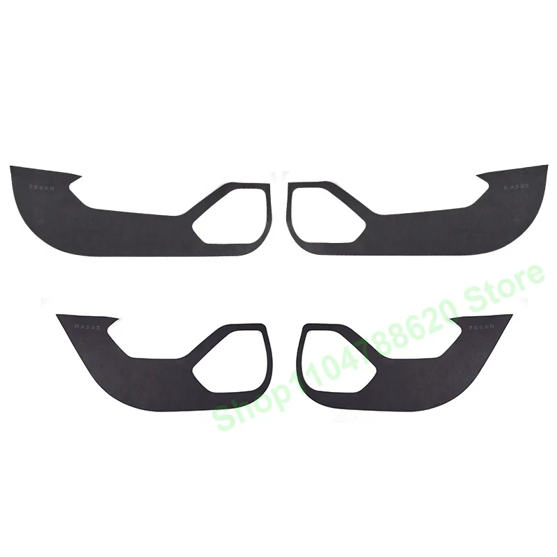 

Замшевая накладка на дверь автомобиля, защитный коврик, противоударные накладки для ZEEKR 001 2021-2023, аксессуары для интерьера