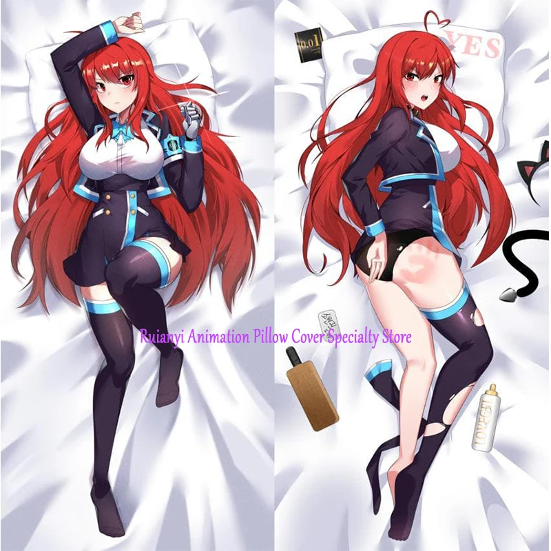 غطاء وسادة على الوجهين من Dakimakura-Anime للبالغين ، فتاة جميلة ، طباعة الجسم ، غطاء وسادة بالحجم الطبيعي