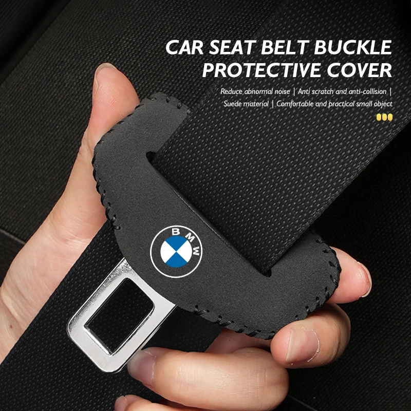 Car Seat Belt Plug Buckle Clip Protector Anti-Scratch Cover For BMW E46 E90 E60 F10 E39 F30 E36 E87 E90 E30 E53 F31 E92