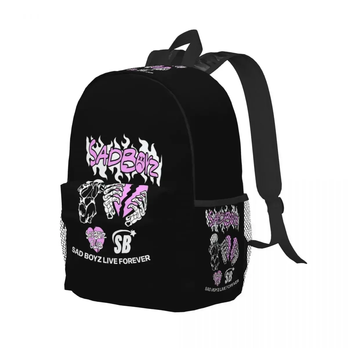 Junior H Merch Sad Boyz Backpack Student Boys Girls BookBag Children School Bag Laptop Shoulder Bags for Men Women