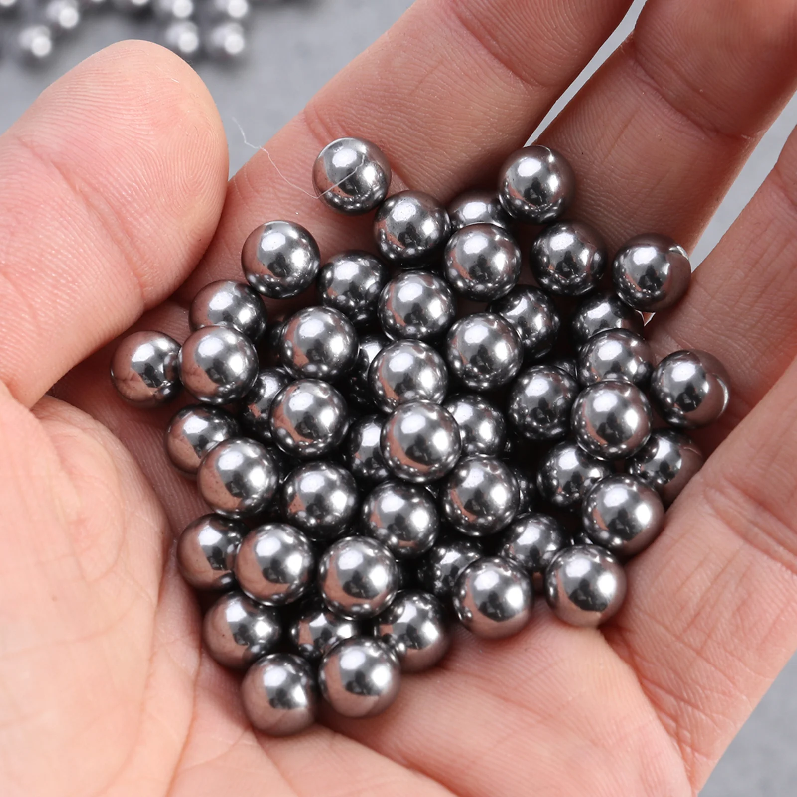 

510 pcs Stainless Steel Bearing Beads Round Steel Balls Smooth Durable Lightweight Anti Rust Machine Bearings Replacement Kit