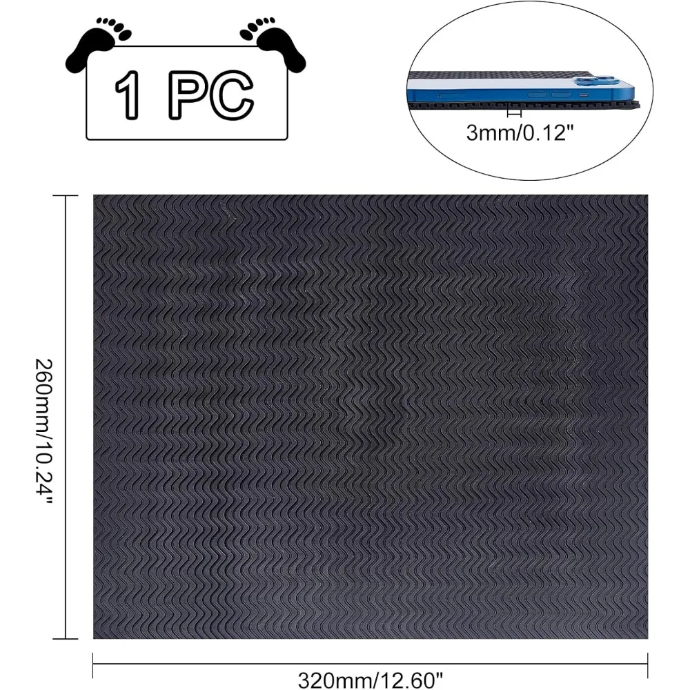 Shoe Sole Repair Rubber Soling Sheet 3mm Thick Non-Slip Rubber Shoes Bottom Repairing Material Shoe Pads Heel