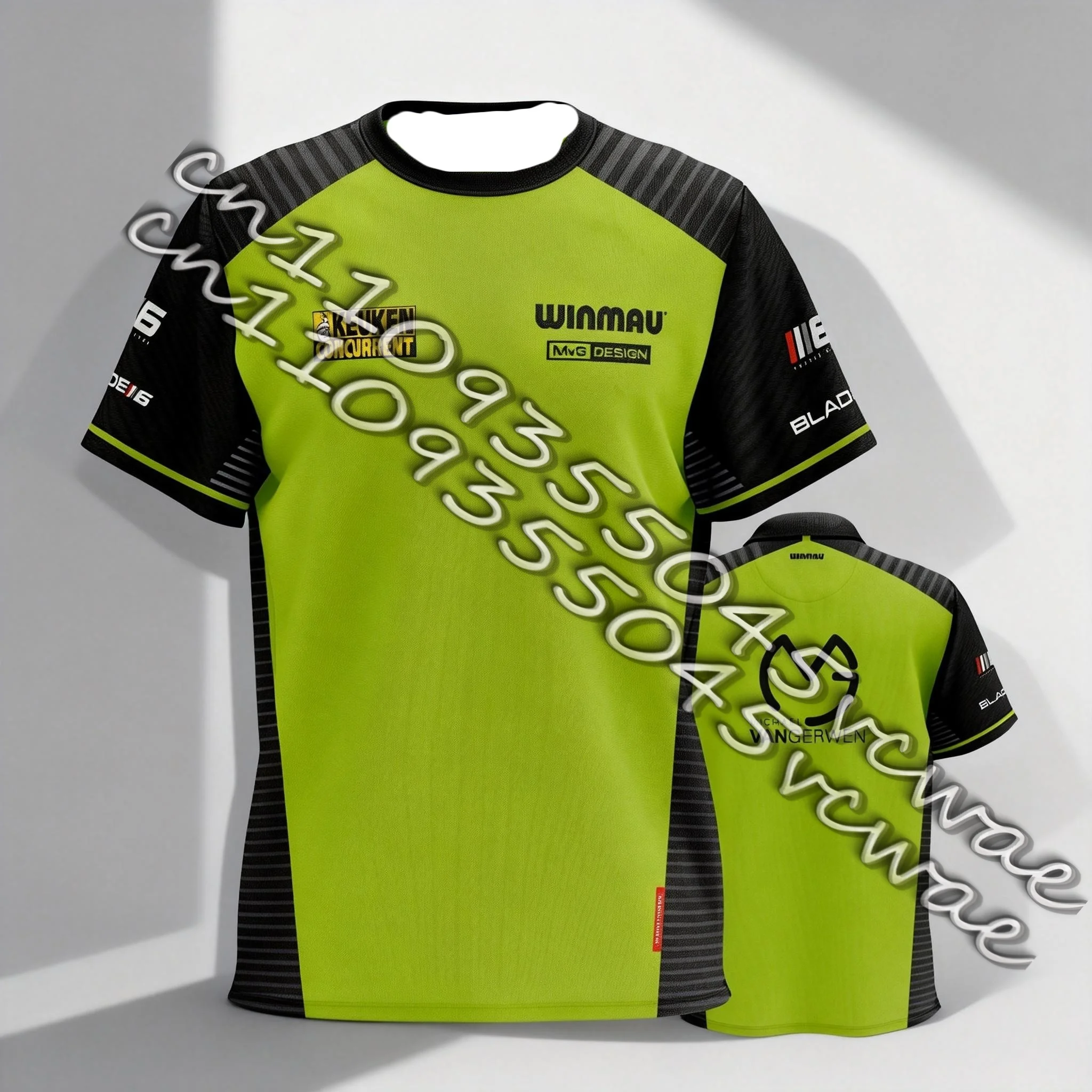 

MOTO 2026 New Hot Selling Dart Competition Team Uniforms Full Series Fans T-shirt Summer Adult and Children's Top